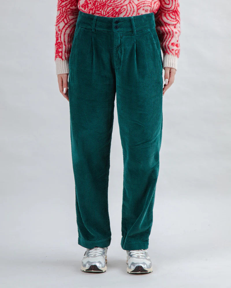 Trousers Pleated Pants Rose by Brava