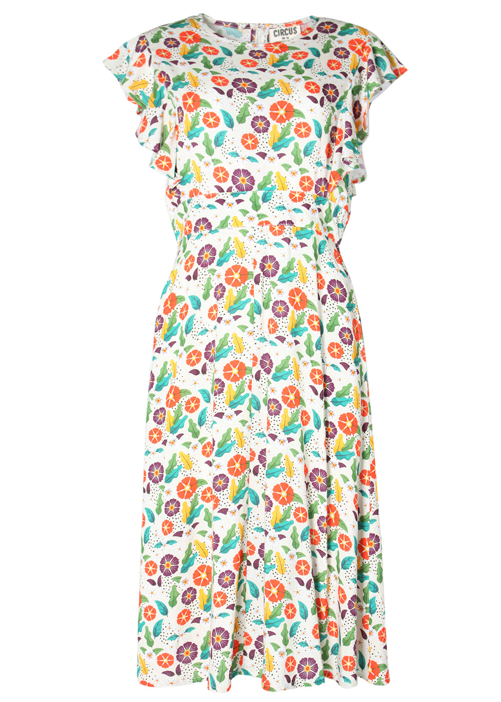 Kleid Blumenwiese Kimono von Circus