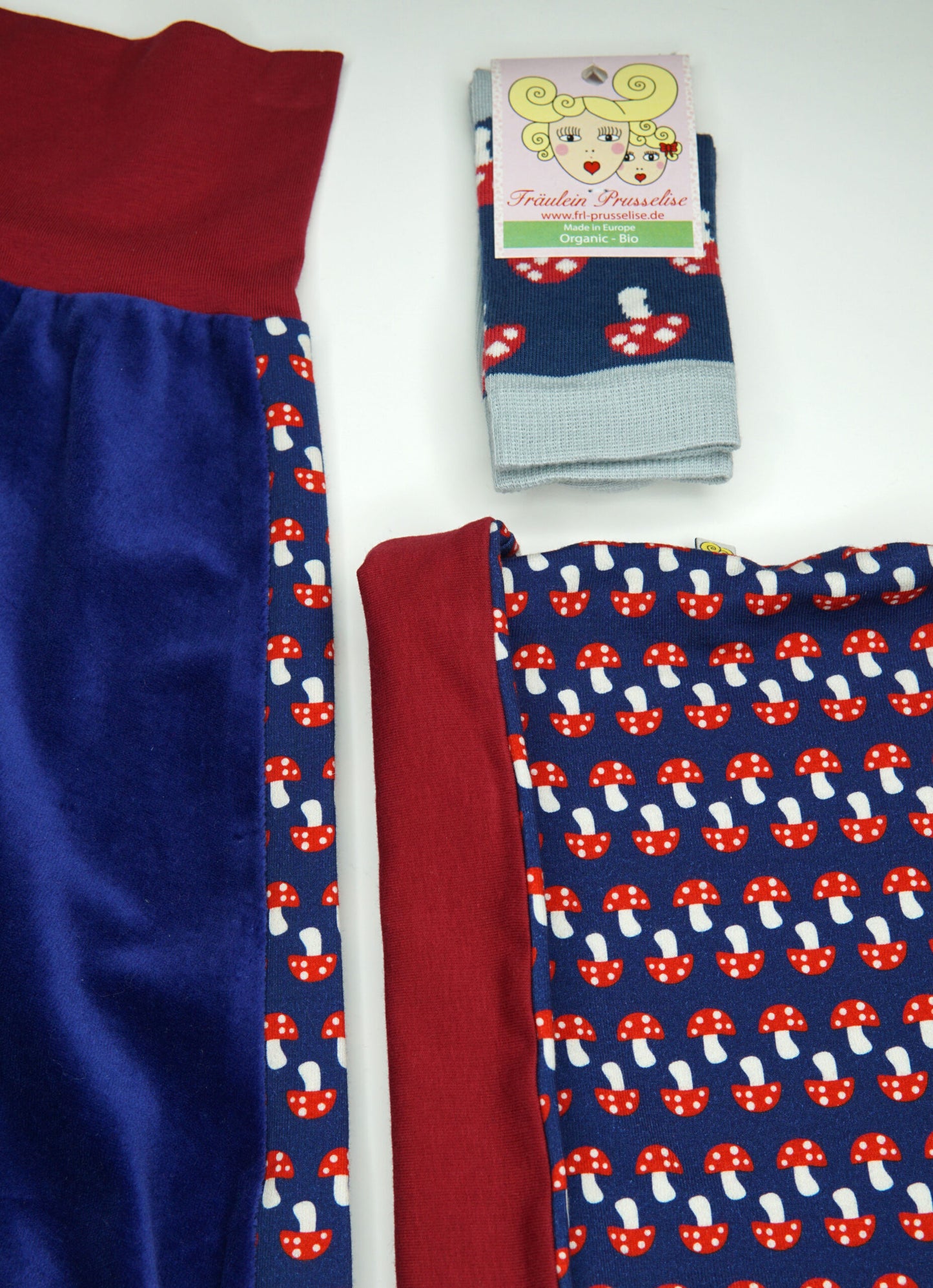 Babybuxx Ralley Stripes Nicky and Fly Agaric by Fräulein Prusselise