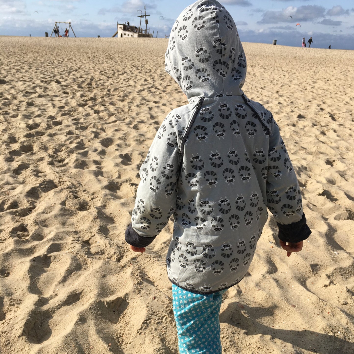 Zipper Waschbär von Fäulein Prusselise