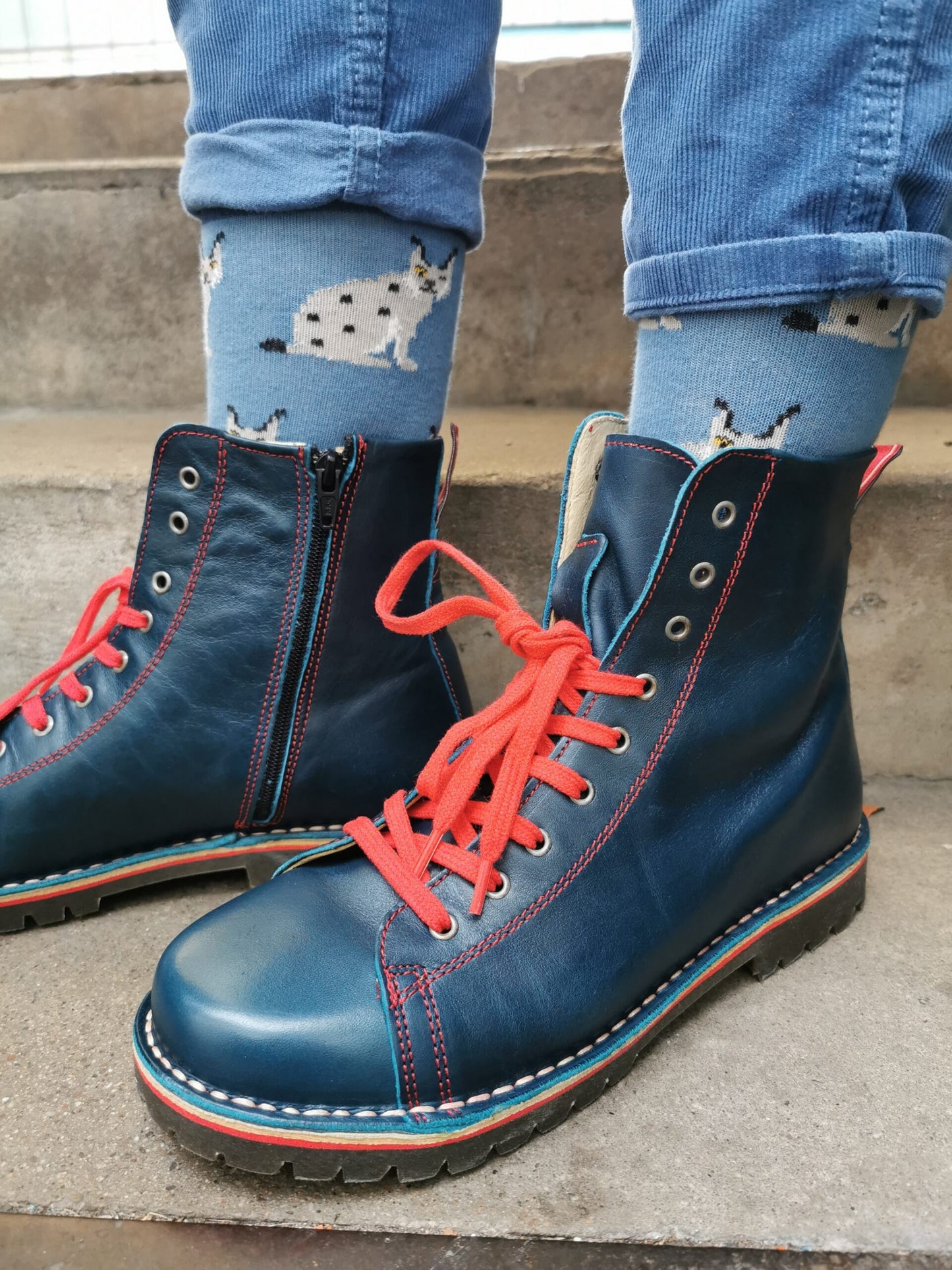 Luchs Kniestrumpf atmo