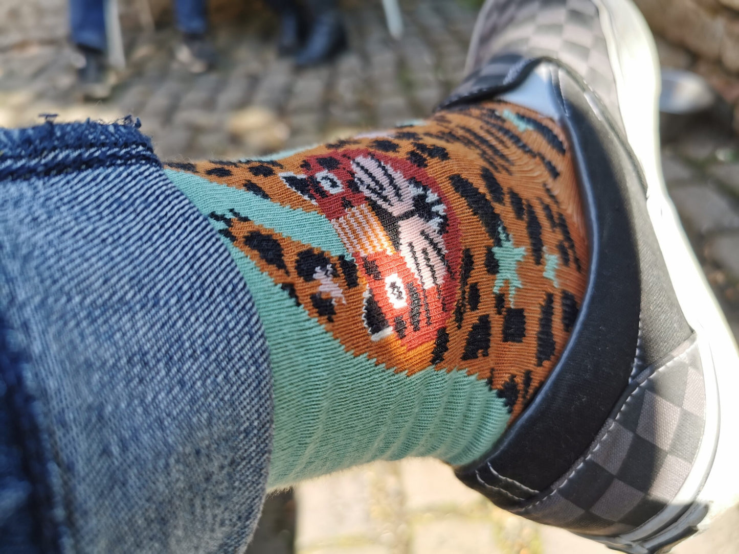 Damen Leo Socke halb halb atmo