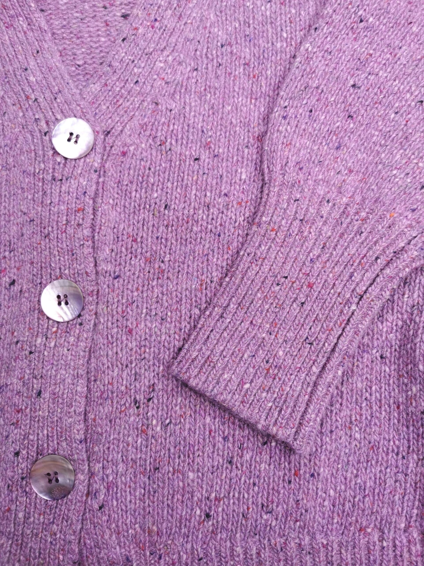Cumberland oversized Cardigan orchid von IrelandsEye