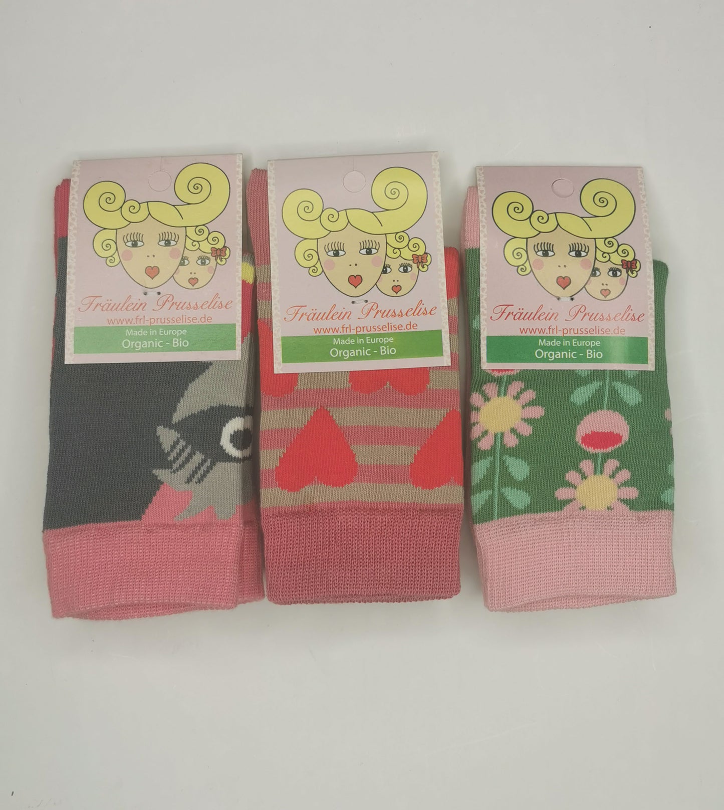 3er Spezial Pinki Socken von Fräulein Prusselise