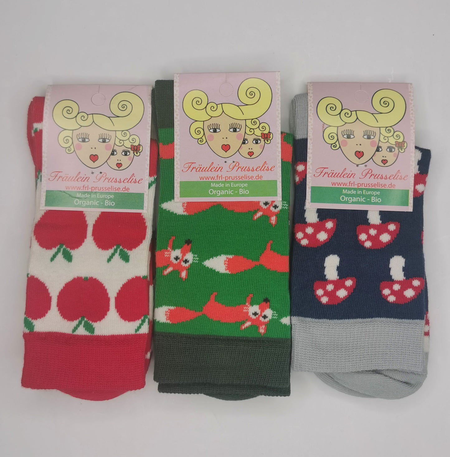 3er Spezial Retro Socken von Fräulein Prusselise