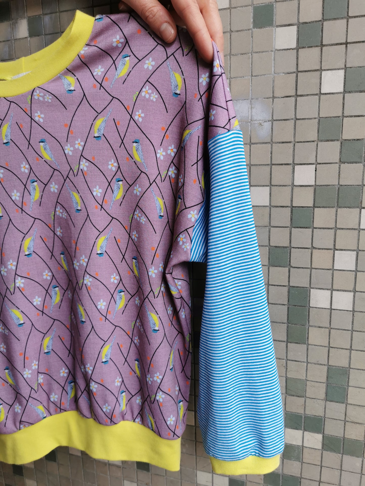 Sommersweater Meise und Ringel von Fräulein Prusselise