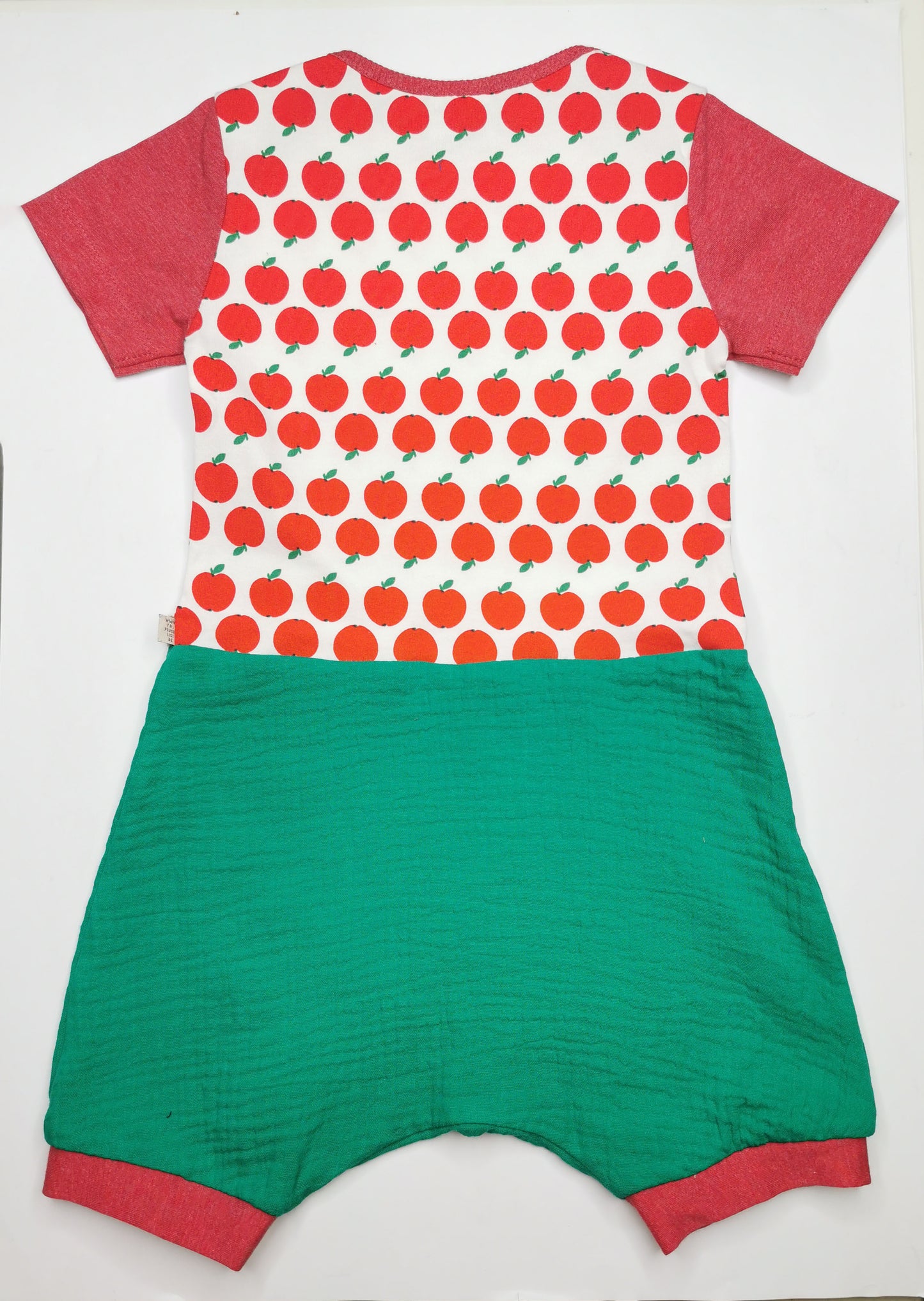 Baby Body/Spieler Apfel und Musselin von Fräulein Prusselise
