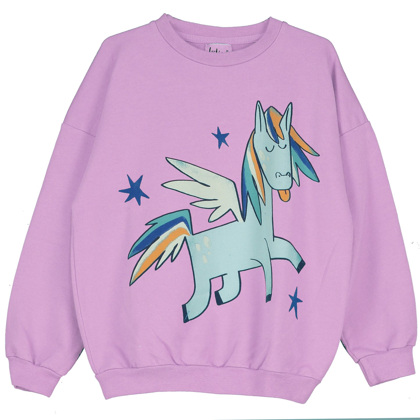 Sweater Lila Pegasus Stars von Lötie Kids