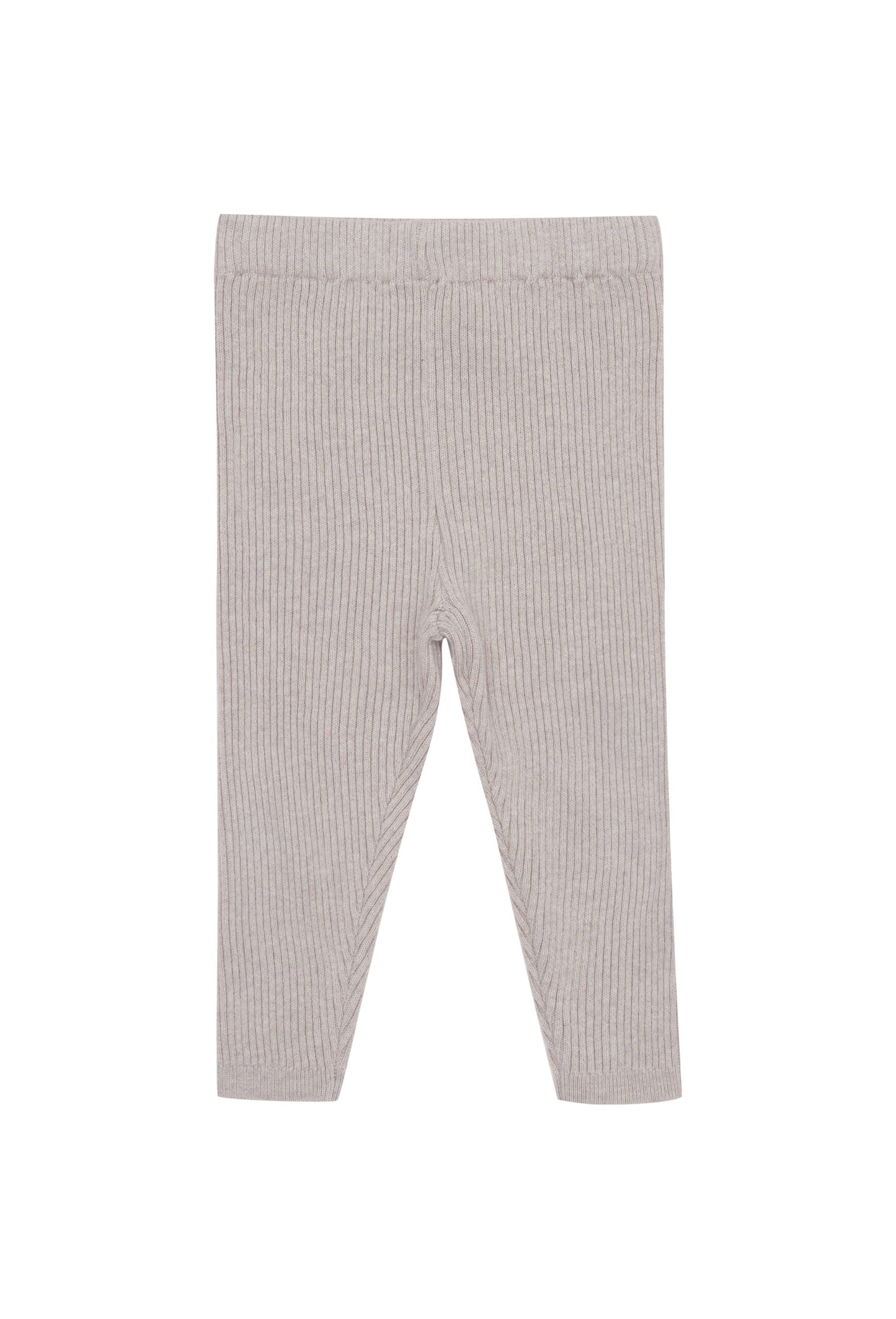 Leggings rib knit beige oyster grey by Puri