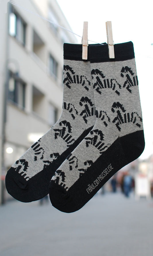 Zebra Socke