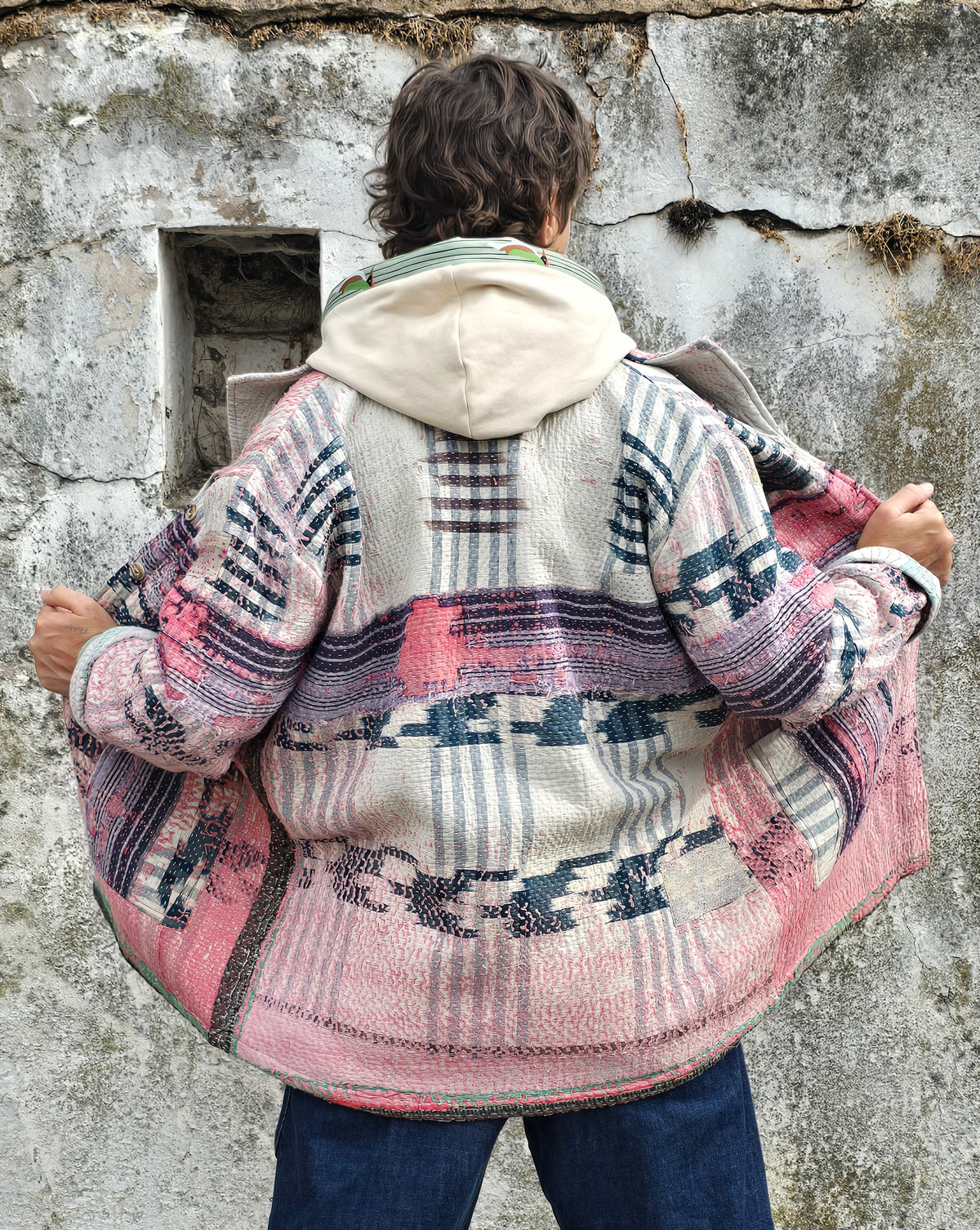 Quilt Jacke multicolor unikat Hanne 232 von byLi