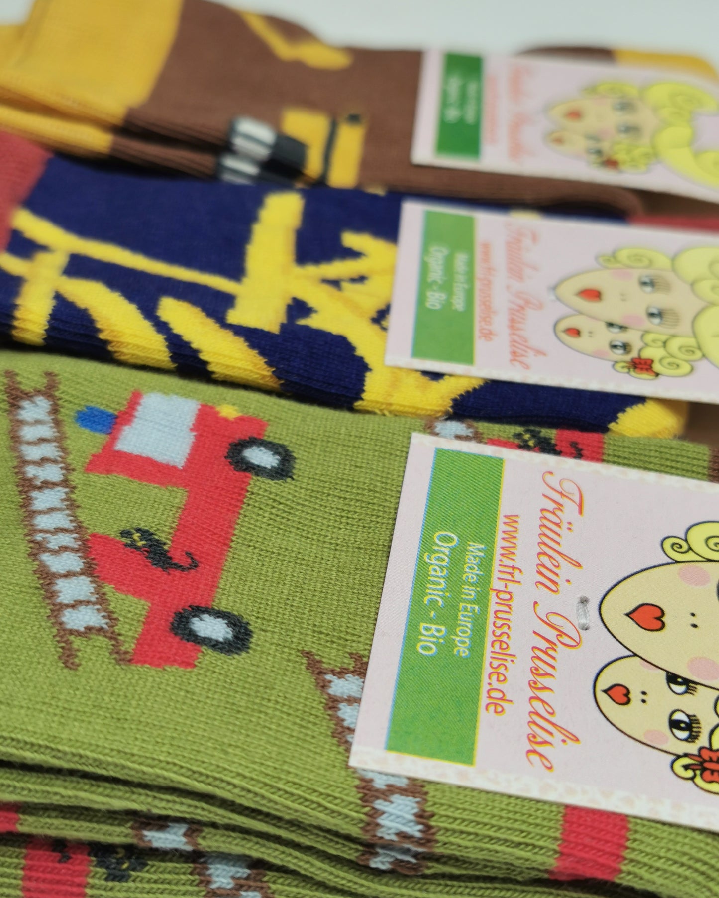 3er Spezial für kleine Herren Socken von Fräulein Prusselise