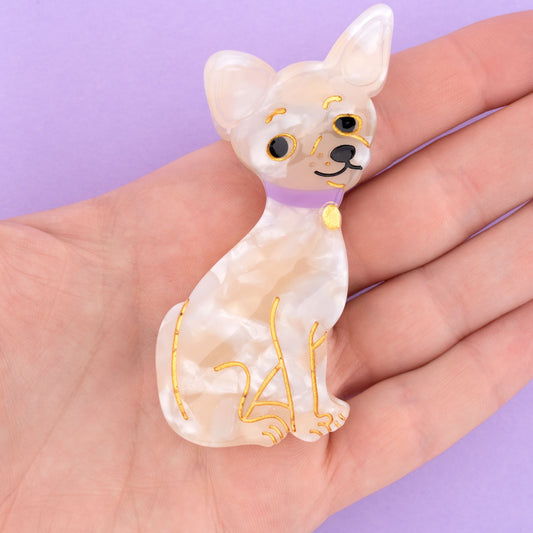 Chihuahua Hairclaw Hundi by Coucou Suzette