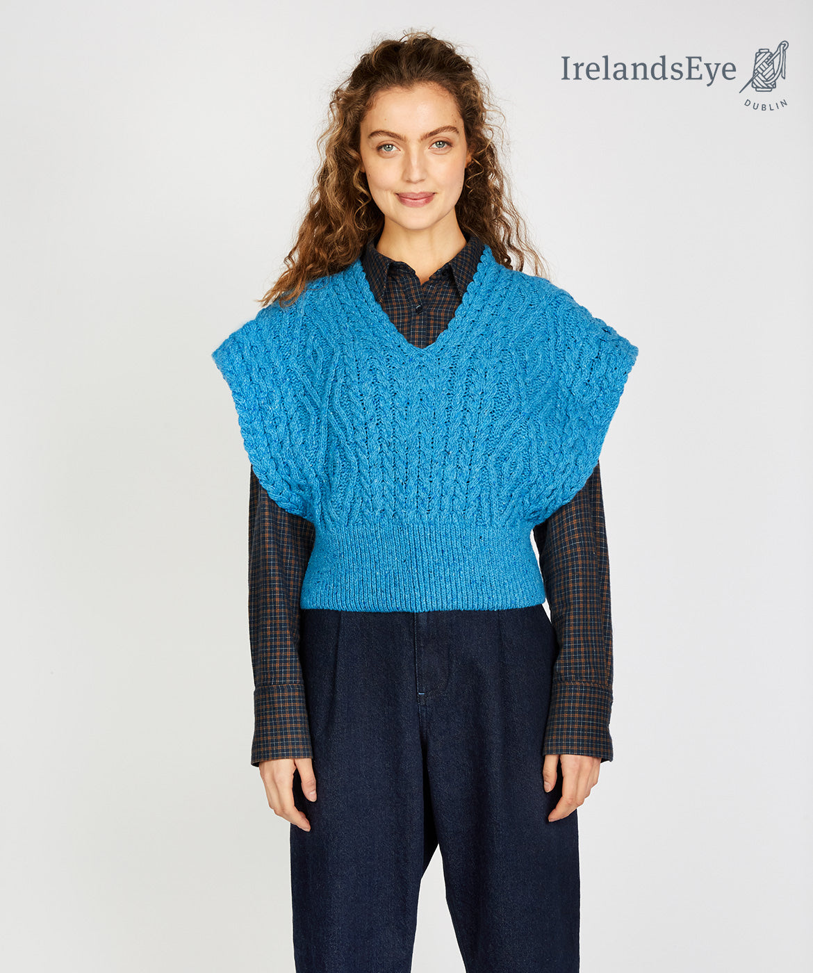 Farmleigh Vest sweater vest blueIre from landsEye