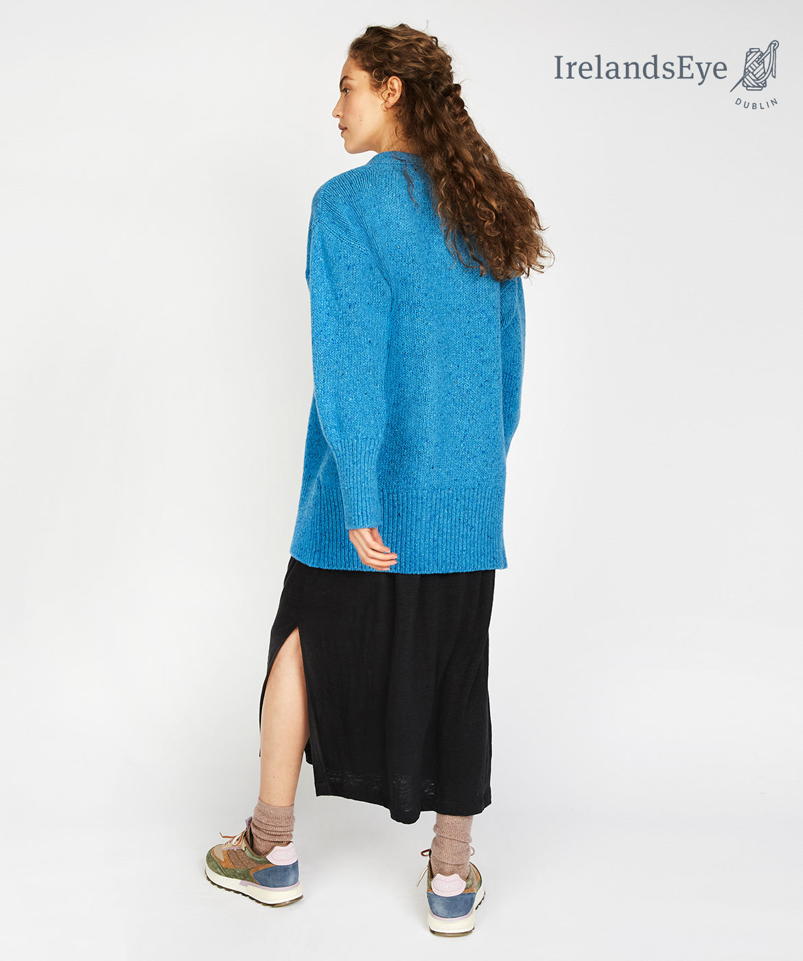 IrelandsEye Cumberland oversized Cardigan blue