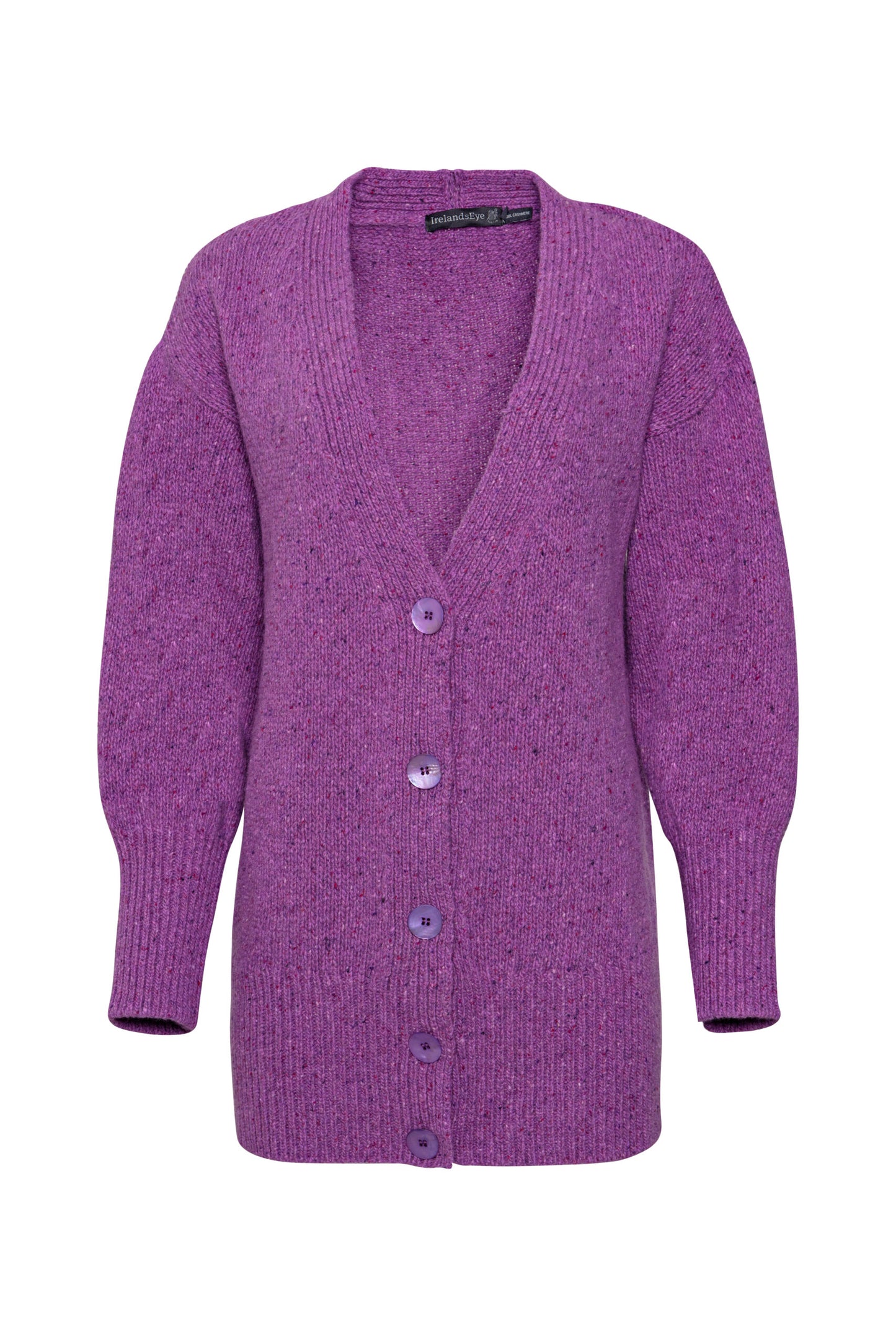 Cumberland oversized cardigan orchid by IrelandsEye