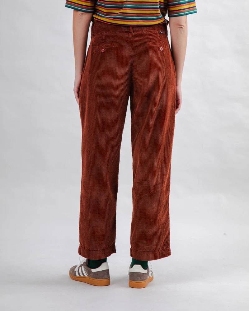 Trousers Pleated Pants Rose by Brava