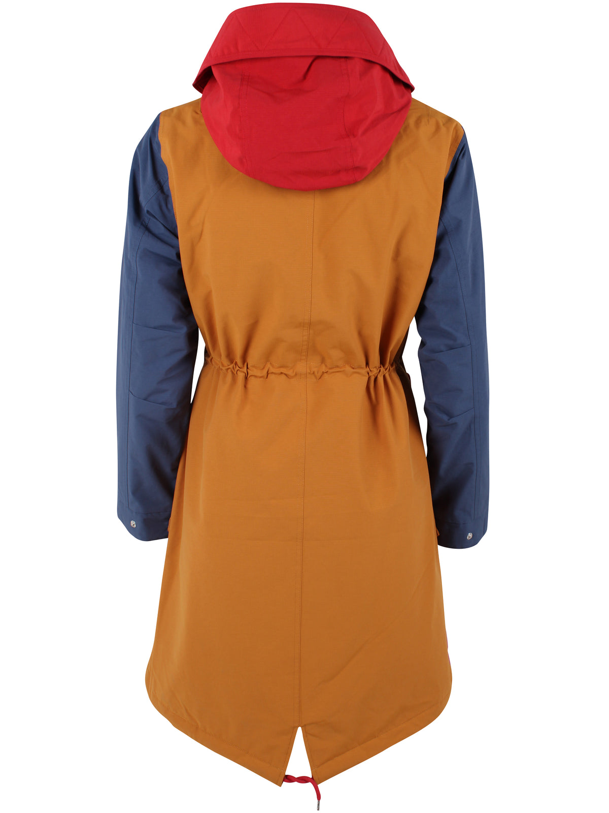 Winterjacke für die gute Laune im Colourblock durch den Winter, mit blau, Pink, rot und orange ist diese sicher der fröhlichste warme Parka der Saison mit Funktion.