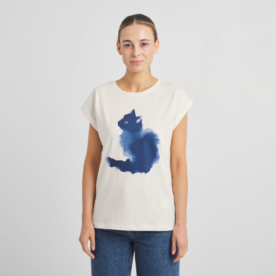 Phoney Date White T-Shirt from Dedicated