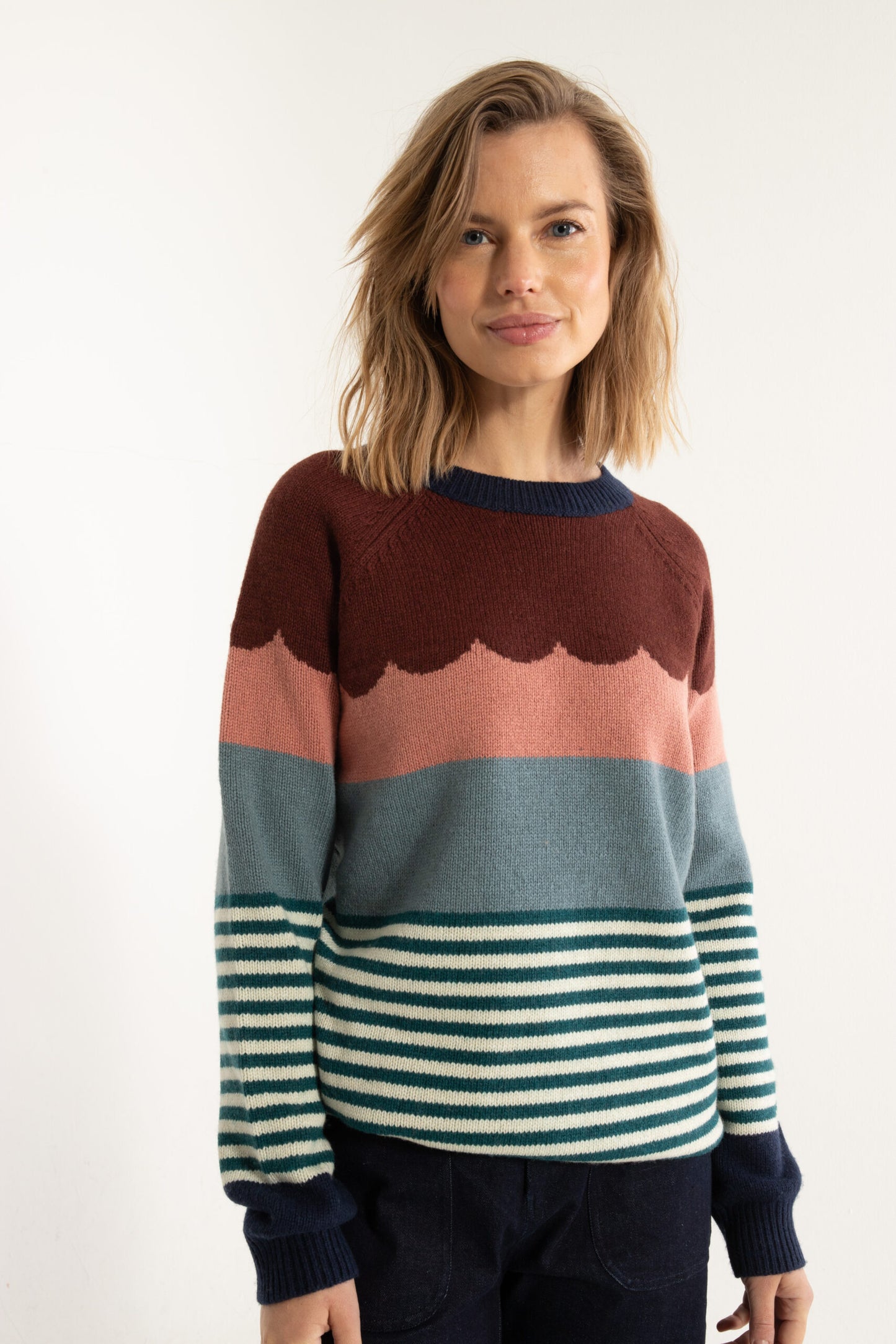 Danehappy Wollpullover im Happydesign von Danefae