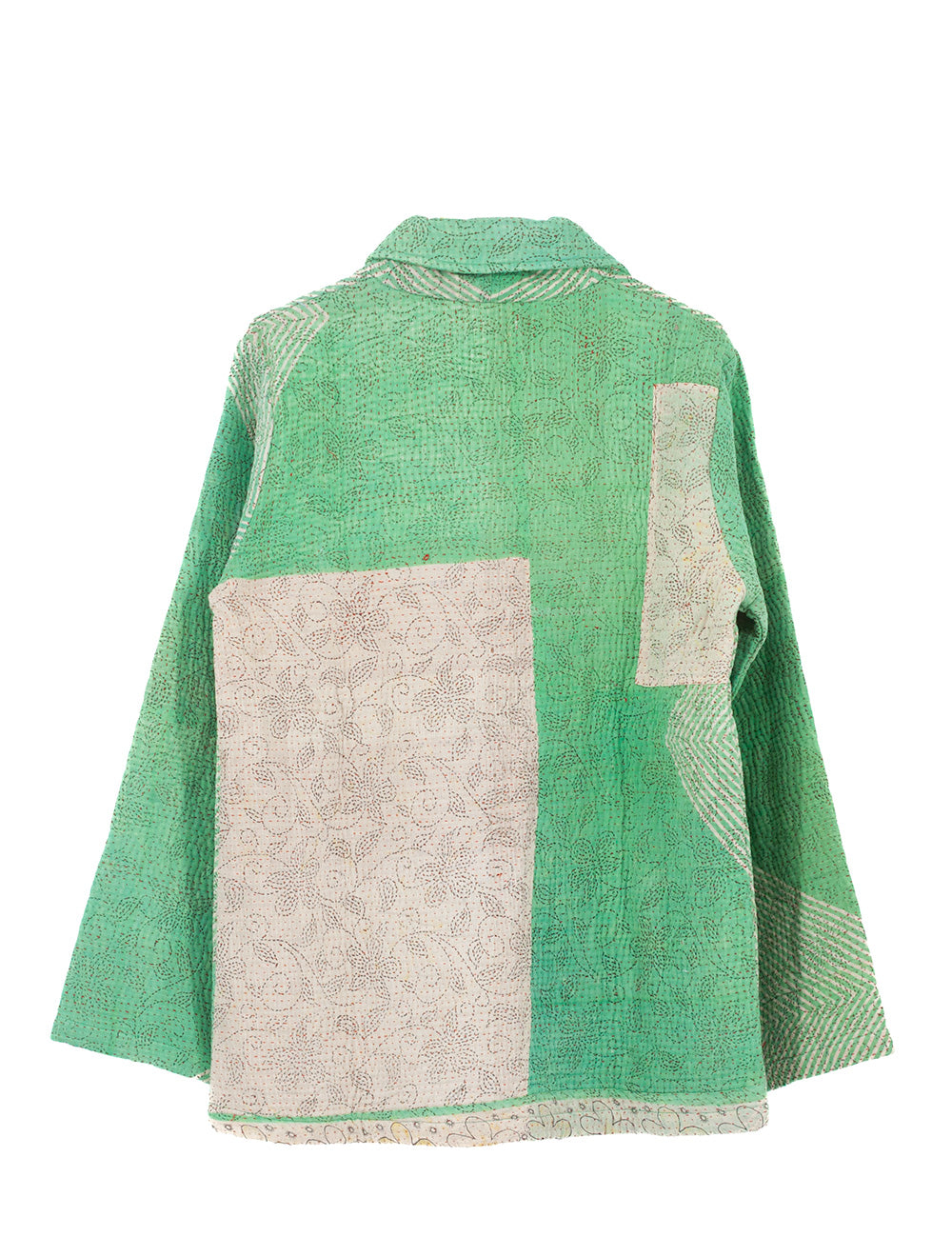 Quilt Jacke multicolor unikat Hanne 282 grün von byLi