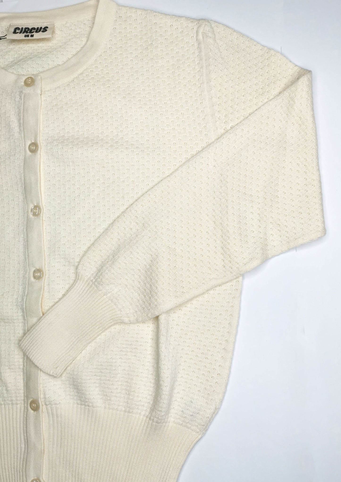 Knit Jacket Cream White by Circus