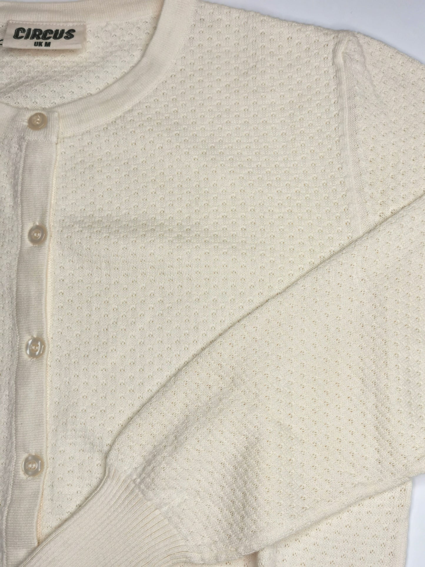 Knit Jacket Cream White by Circus