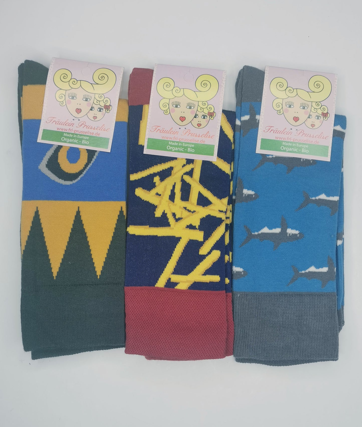 3er Spezial "Für den Mann" Socken von Fräulein Prusselise