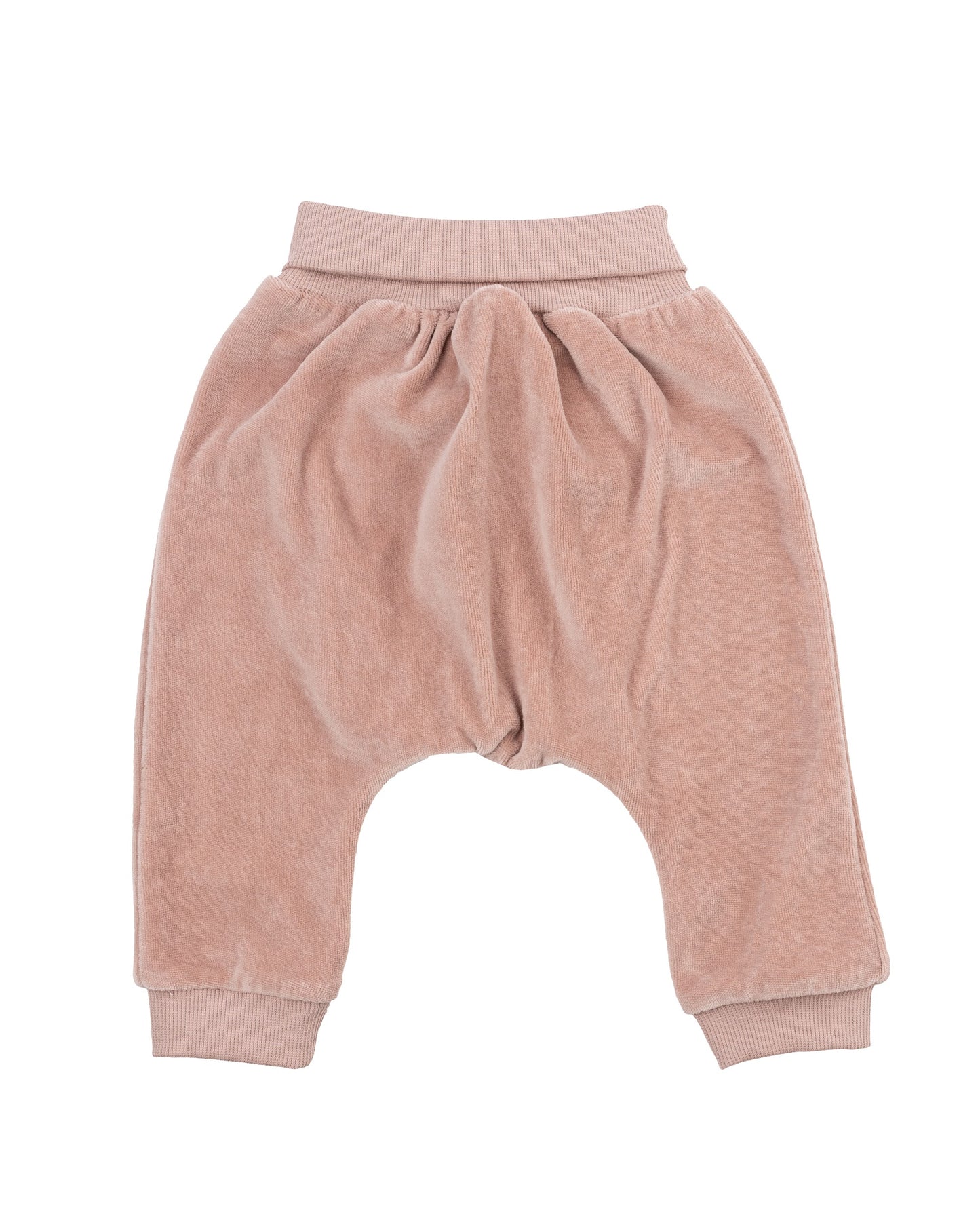 Baby Hose rosewood in rosé von Wooly Organic