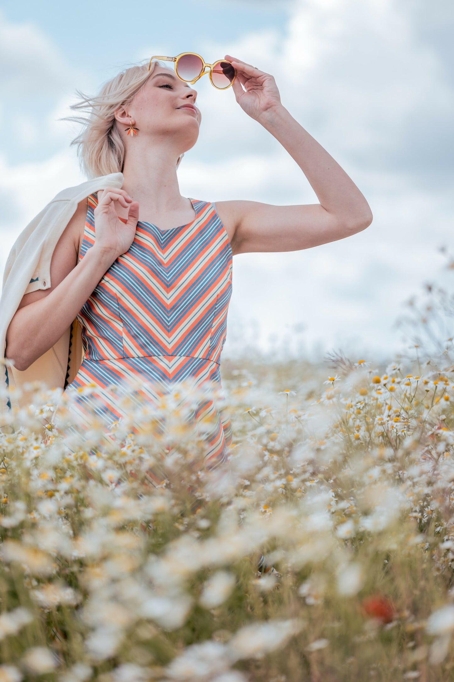 Kleid Rose Cornwall Streifen von Circus