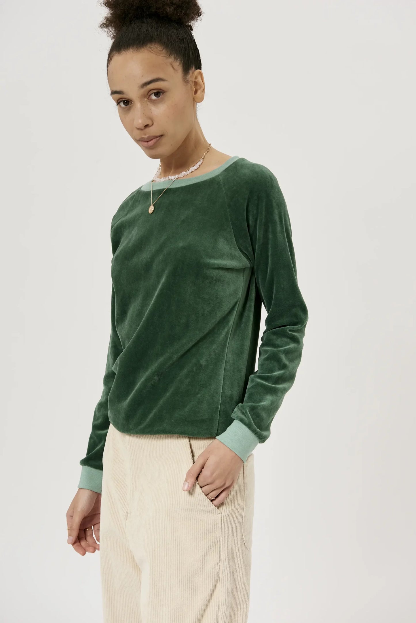 Nicky Pullover Loraina Green by UVR