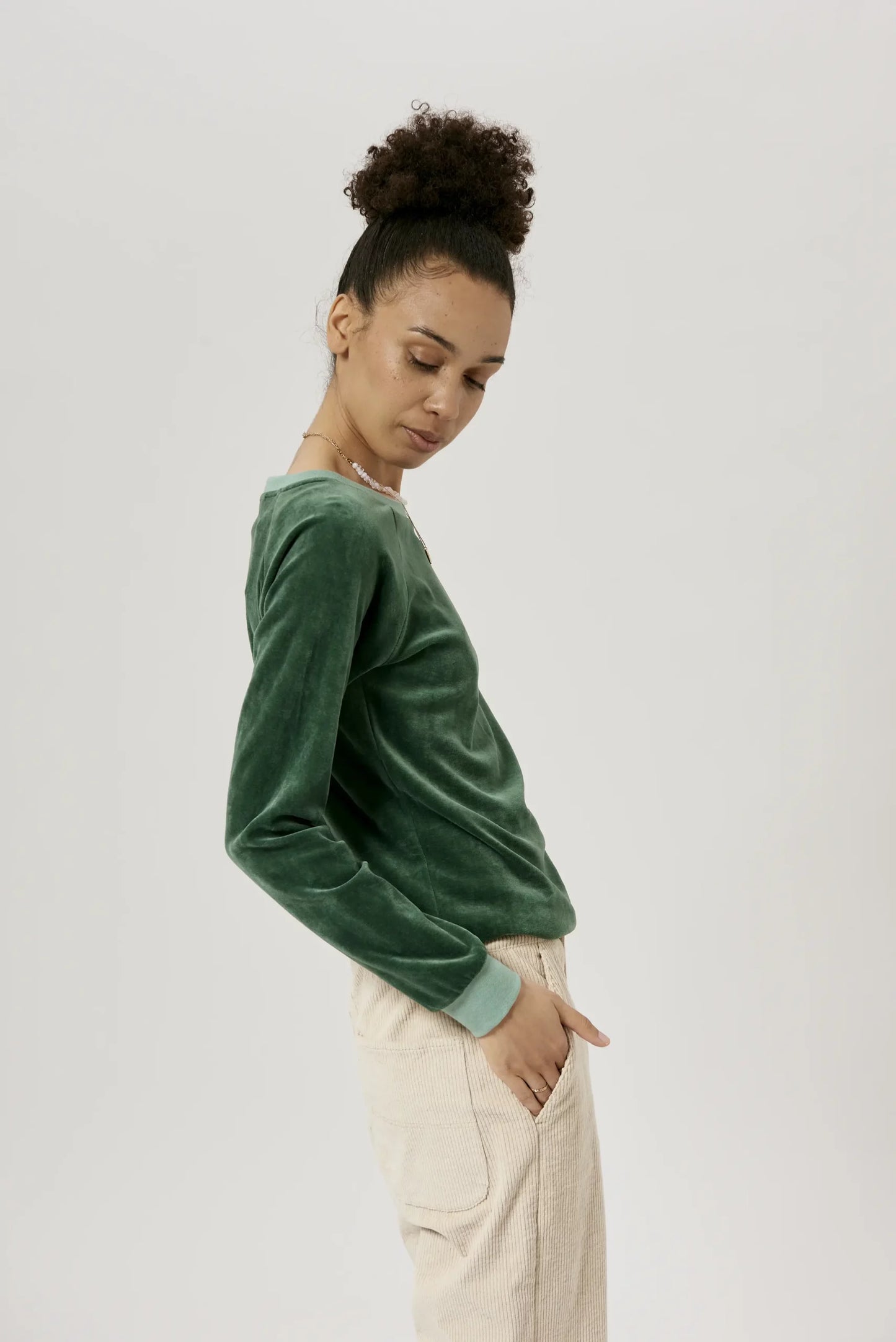 Nicky Pullover Loraina Green by UVR