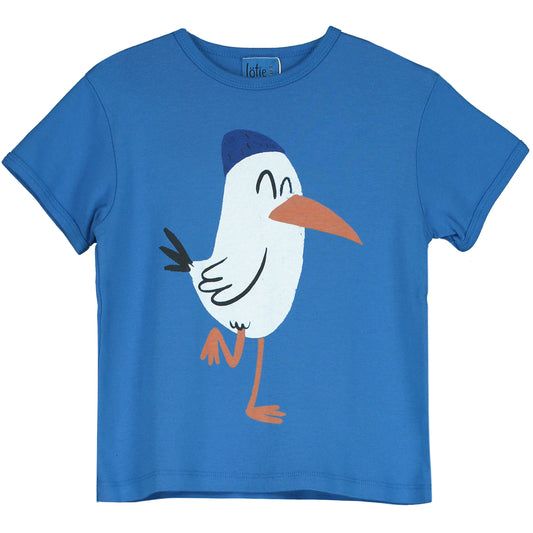 Retro fit T-Shirt Seagullvon Lötie Kids