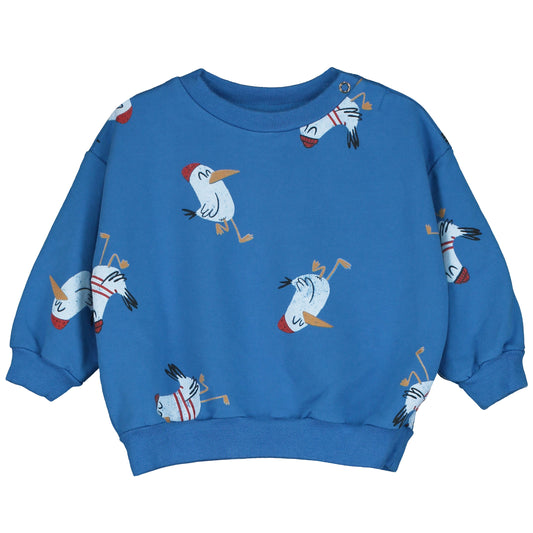 Toddler Sweater blau Seagull von Lötie Kids