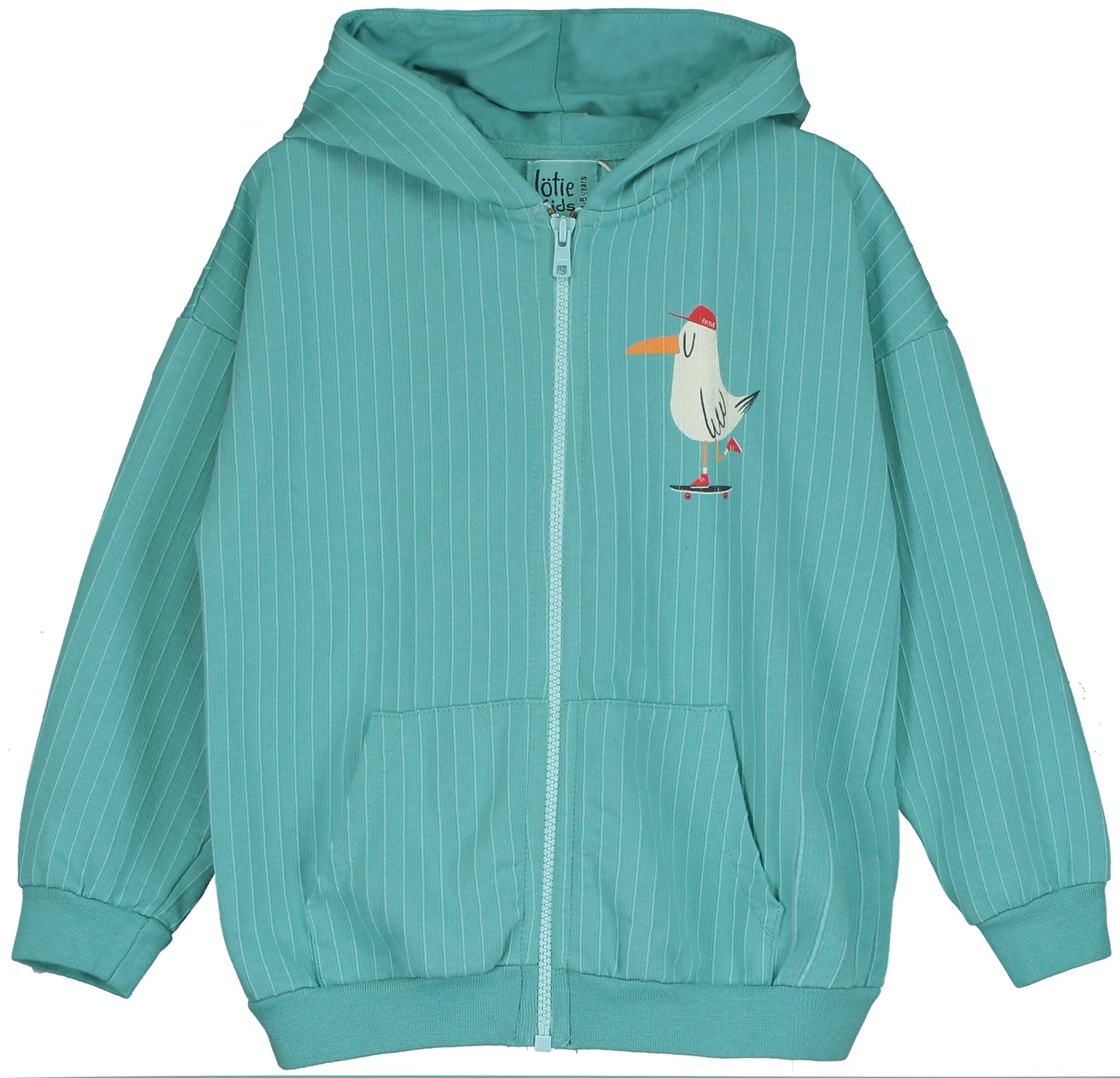 Zip Hoody Pacific Skating Seagull von Lötie Kids