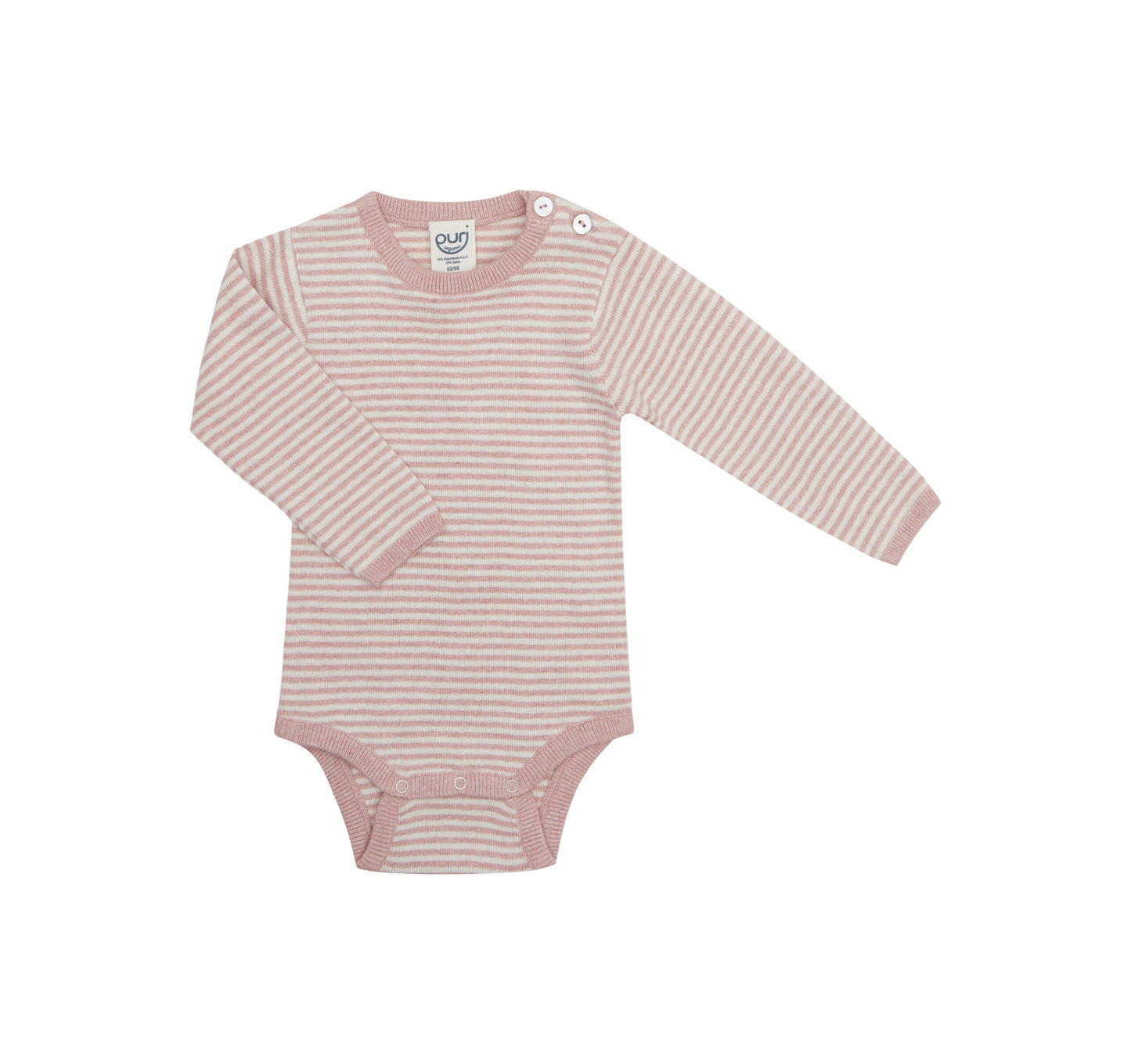 Body Ringel Knit pink/beige by Puri