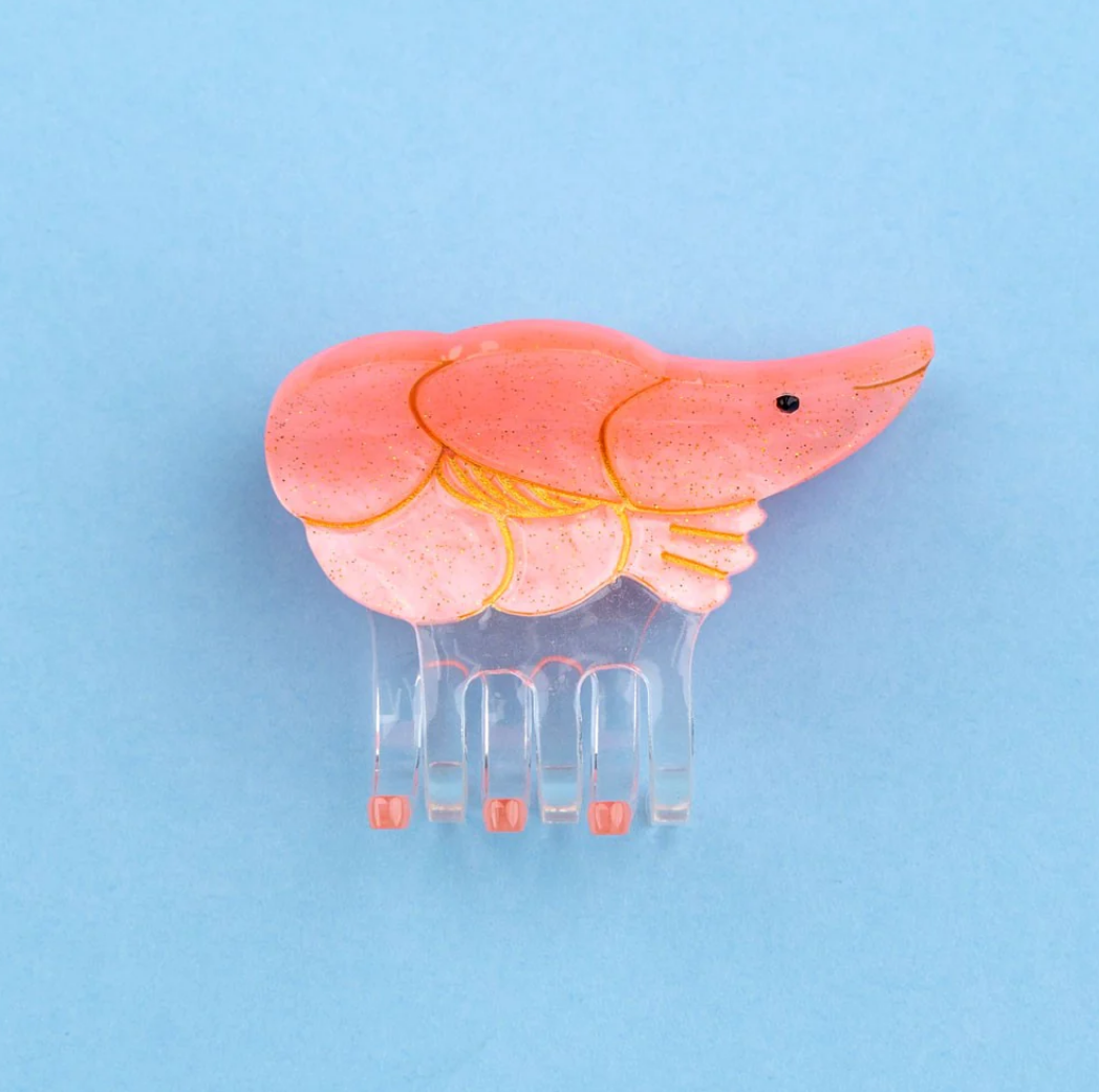 Shrimp Mini Hairclaw by Coucou Suzette