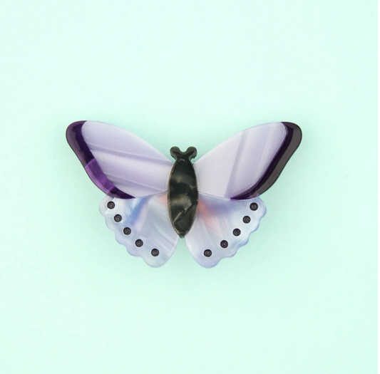 Papillon butterfly clip purple by Coucou Suzette