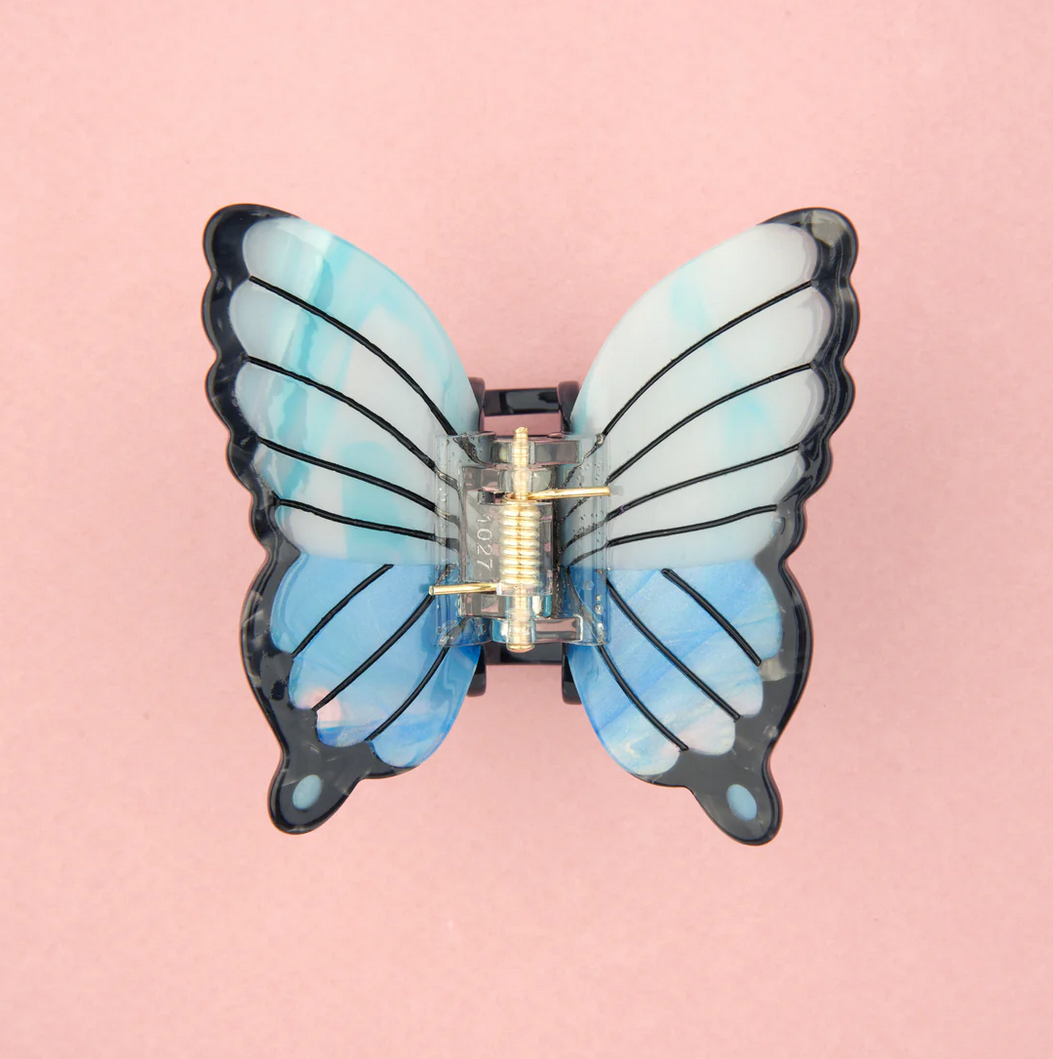 Papillon Hairclaw Butterfly Blue by Coucou Suzette