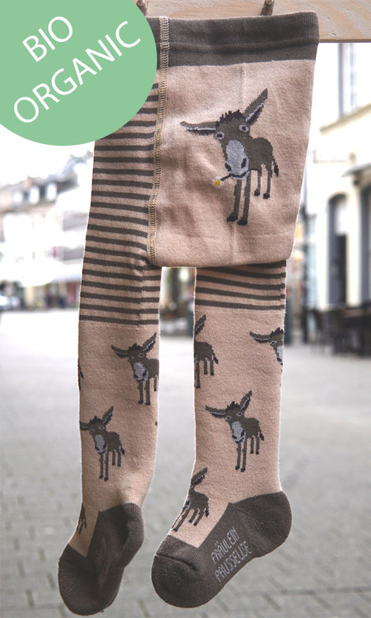 Donkey Froottee Tights for Babies by Fräulein Prusselise 