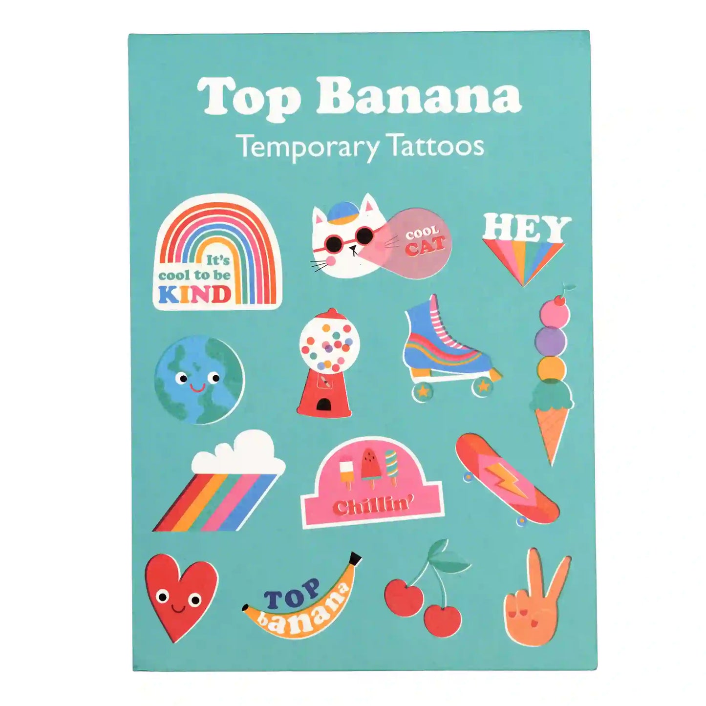 Klebetattoo Top Banana 80ies von Rex London