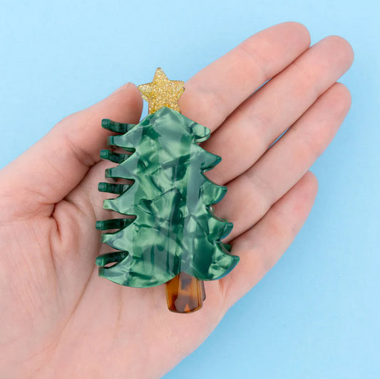 Christmas tree Hairclaw Christmas tree by Coucou Suzette