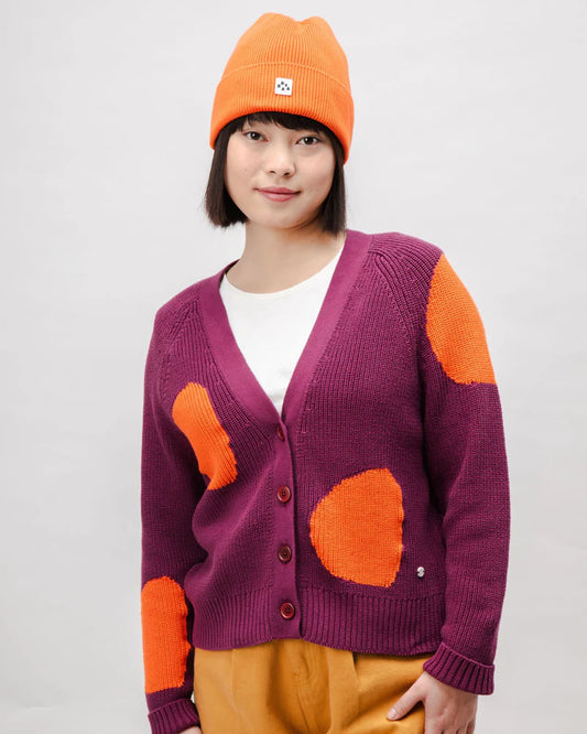 Cardigan Sun Grape by Brava