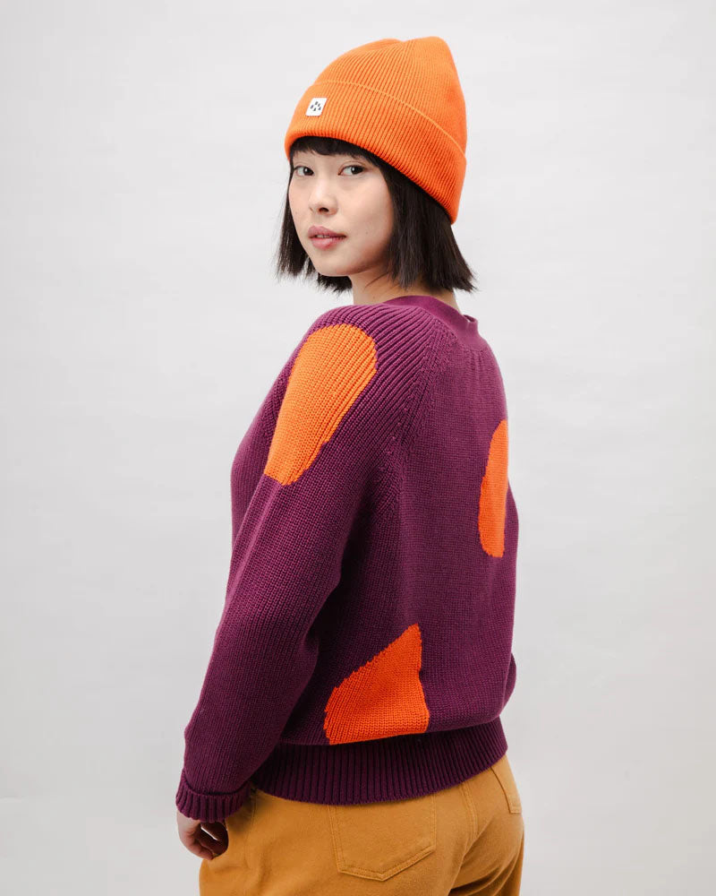 Cardigan Sun Grape by Brava