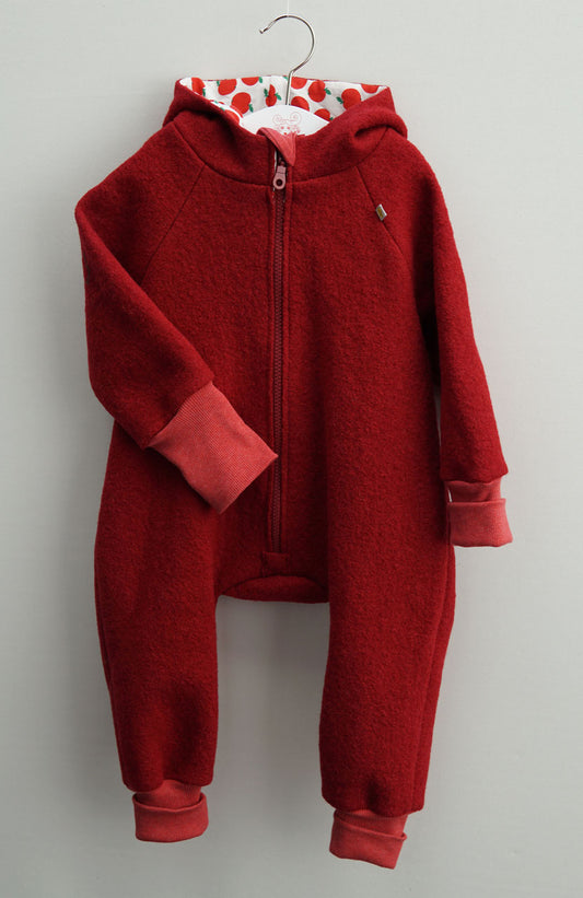 Walk Suit Made of Virgin Wool Red Apple by Fräulein Prusselise