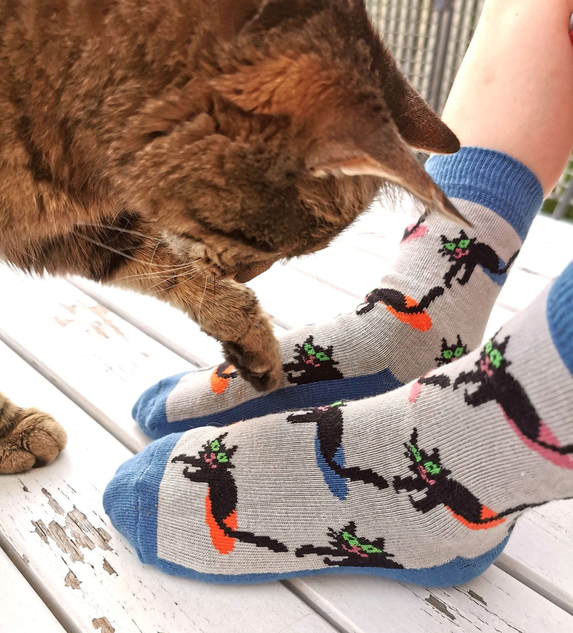 Kindersocken Katze Punkt atmo