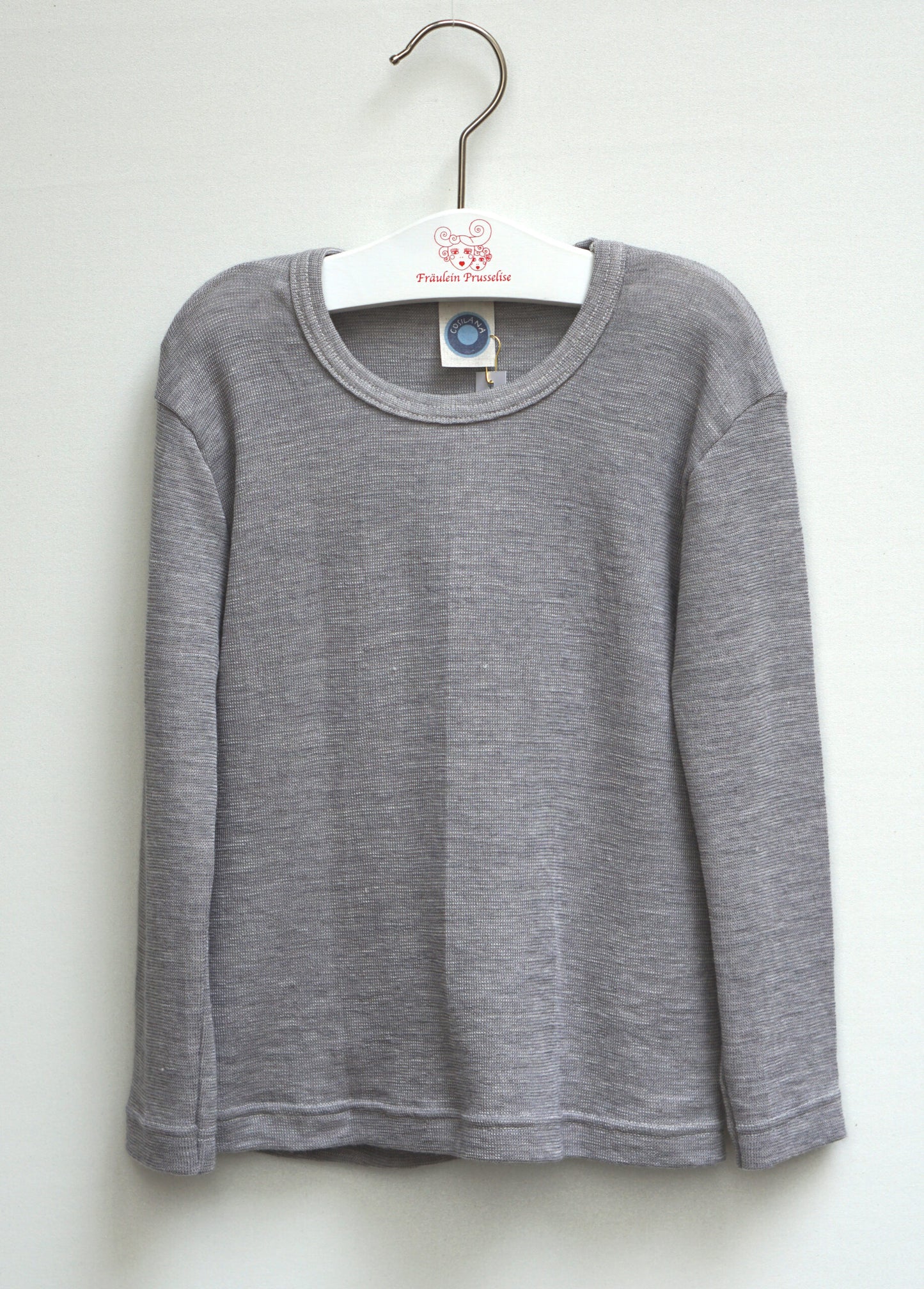 Shirt light gray mélange from Cosilana