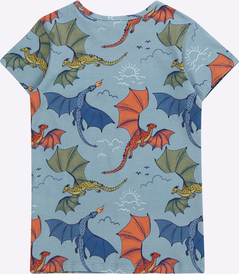 Shirt Colourful Dragon von Walkiddy