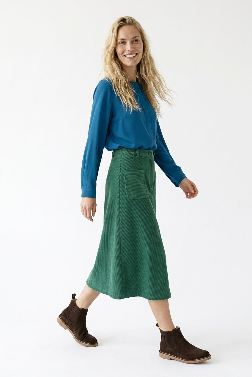 Suzi Skirt green/red/white by Pretty Vacant